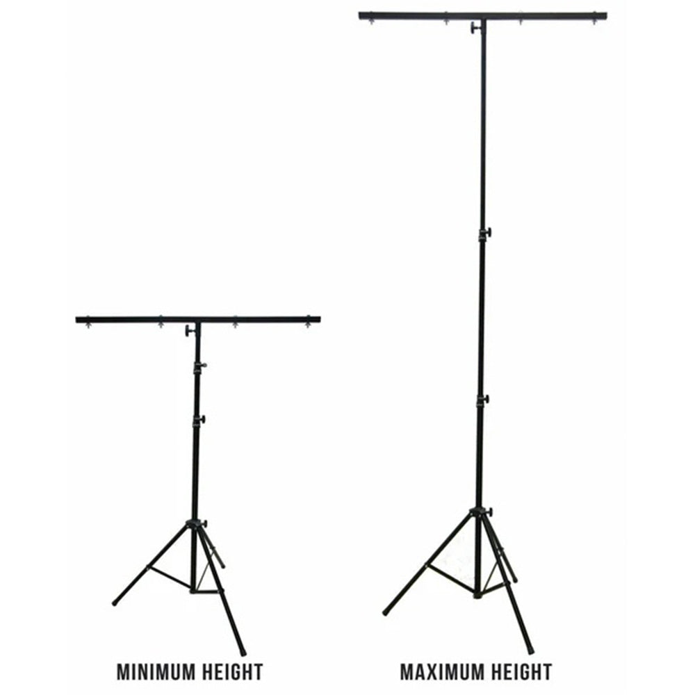 MR DJ LS100 Single 9Ft Tall T-Bar Light Stand