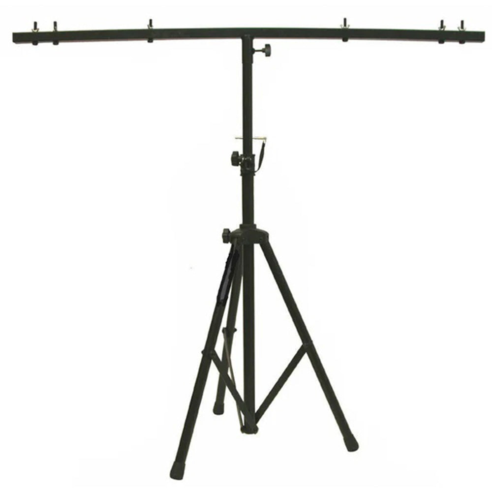 MR DJ LS200 DJ Pro Audio Lighting Fixture Tripod Stand with T-Bar Light Truss