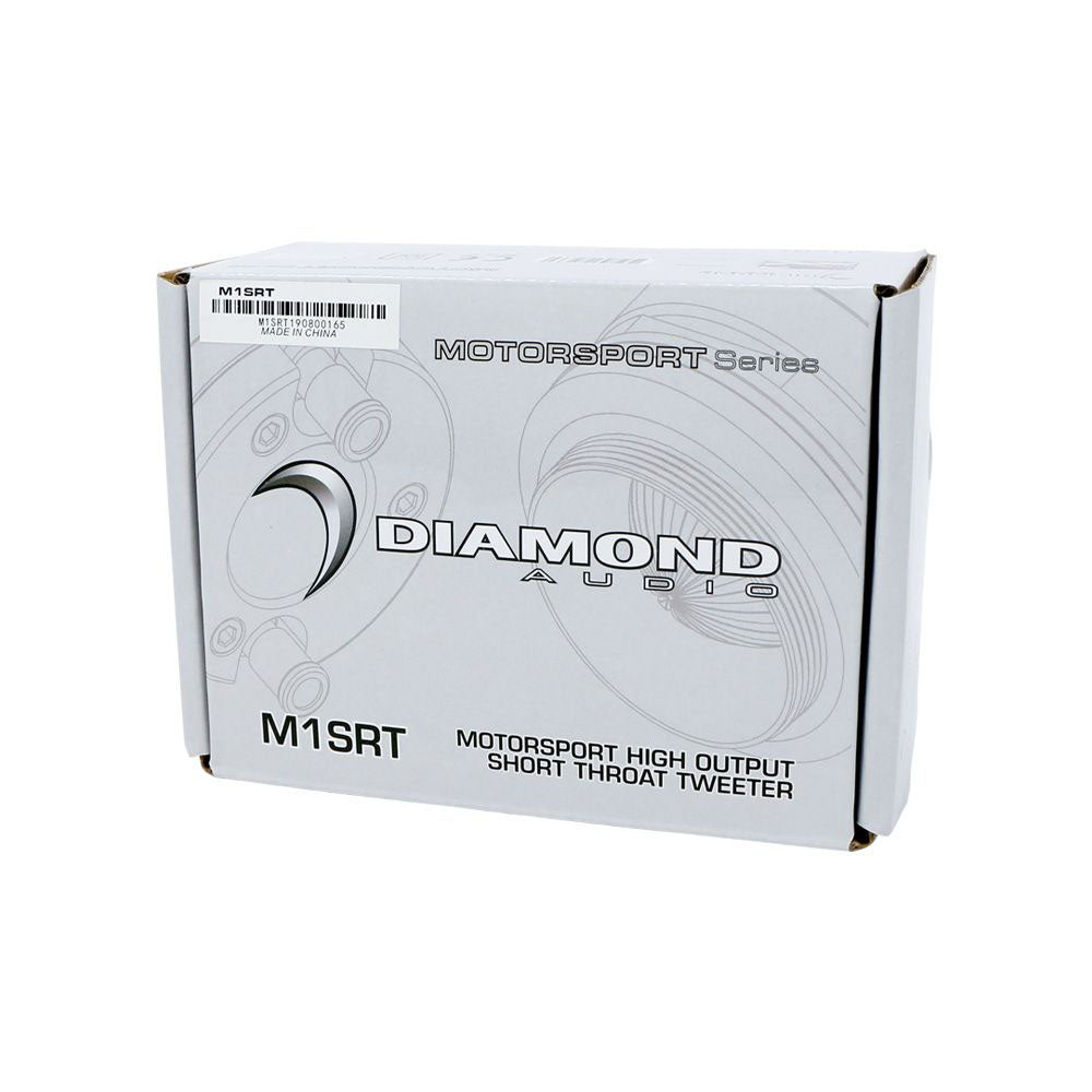Diamond Audio M1SRT 1" Compression Extreme Output Tweeter Short Horn
