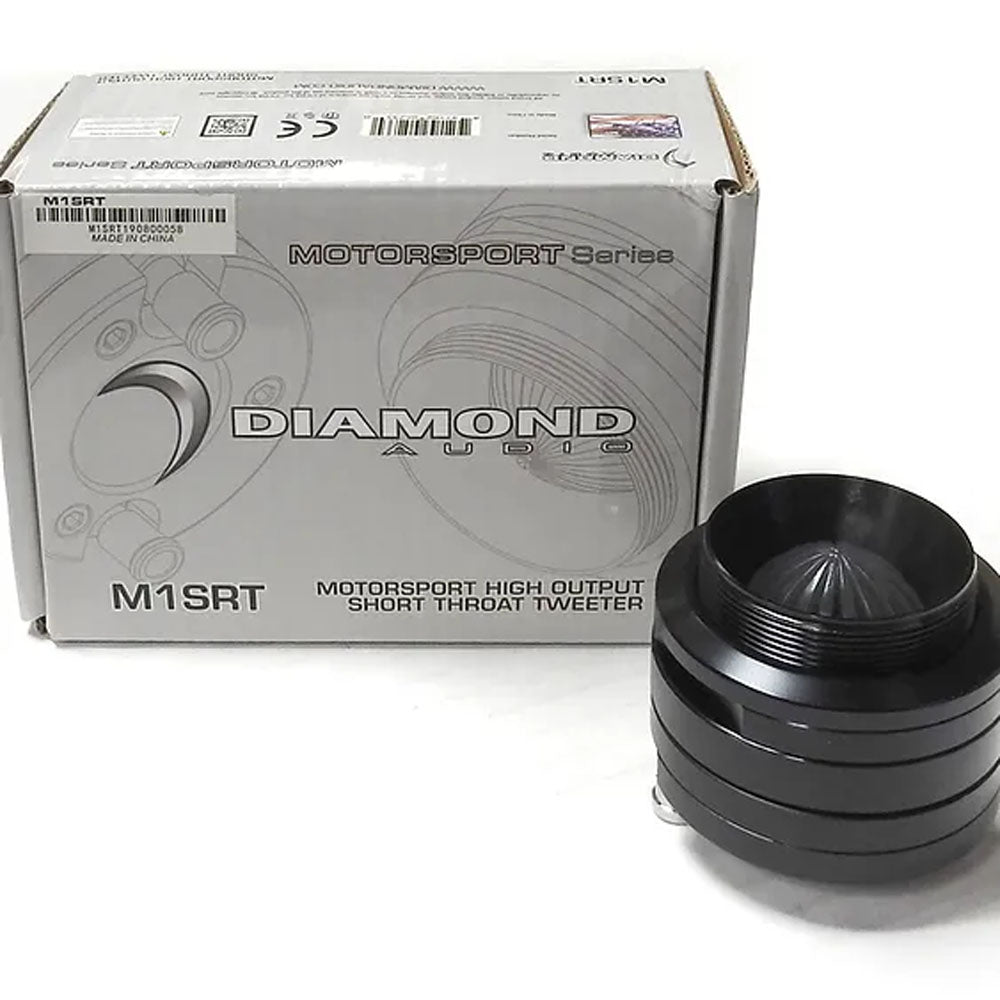 Diamond Audio M1SRT 1" Compression Extreme Output Tweeter Short Horn