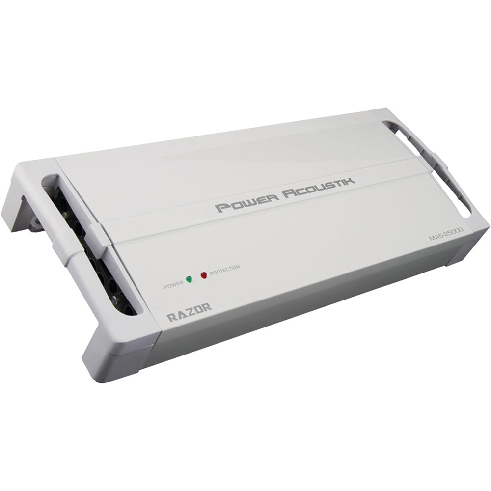 Power Acoustik MA5-2500D 2500W 5-Channel Compact Marine Class-D Amplifier
