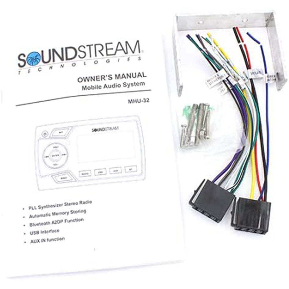 Soundstream MHU-32 Marine Grade Digital Media Player