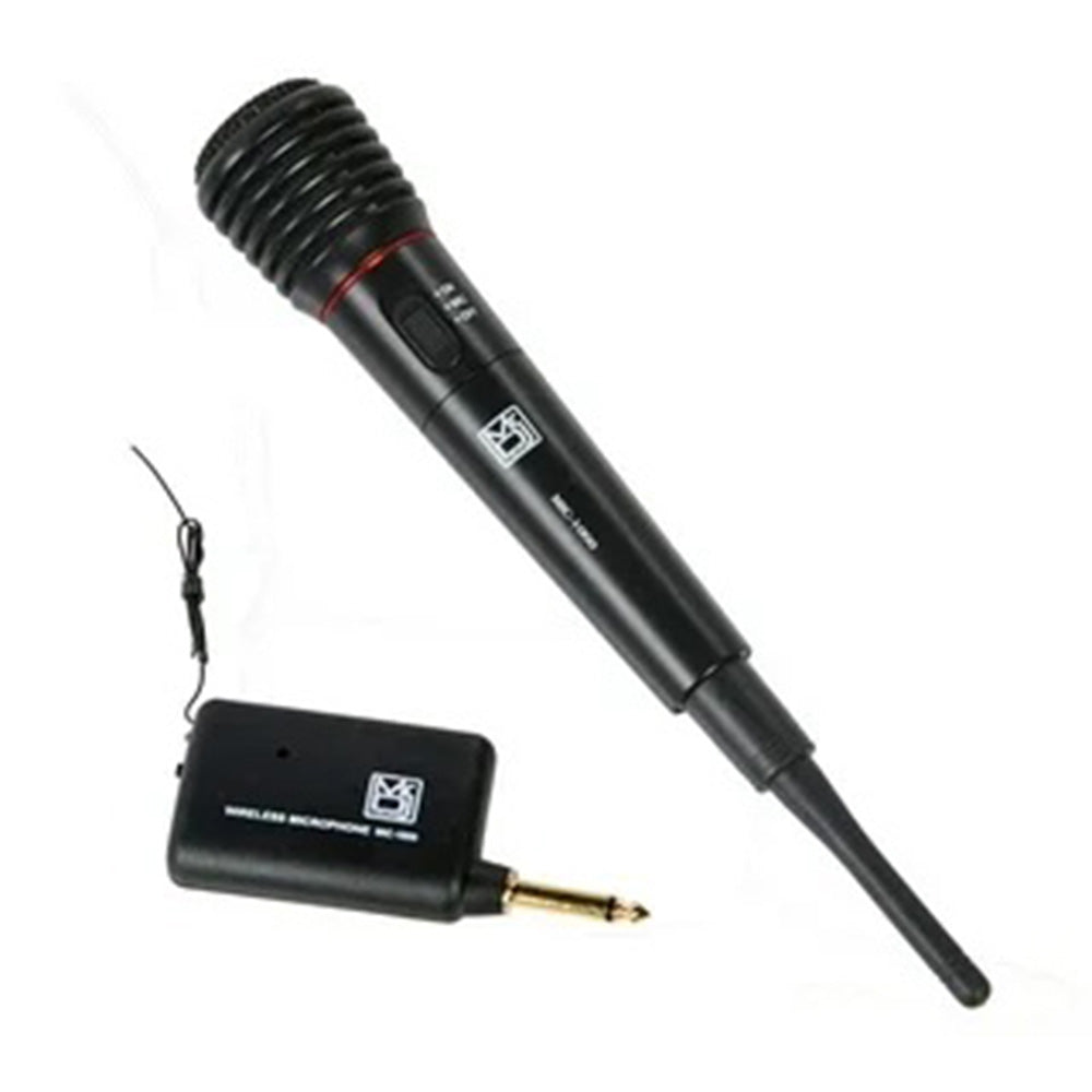 MR DJ MIC1000 Wireless Mic With One Handheld Mic