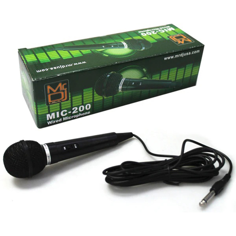 MR DJ MIC200 Karaoke Dynamic Vocal Wired Microphone