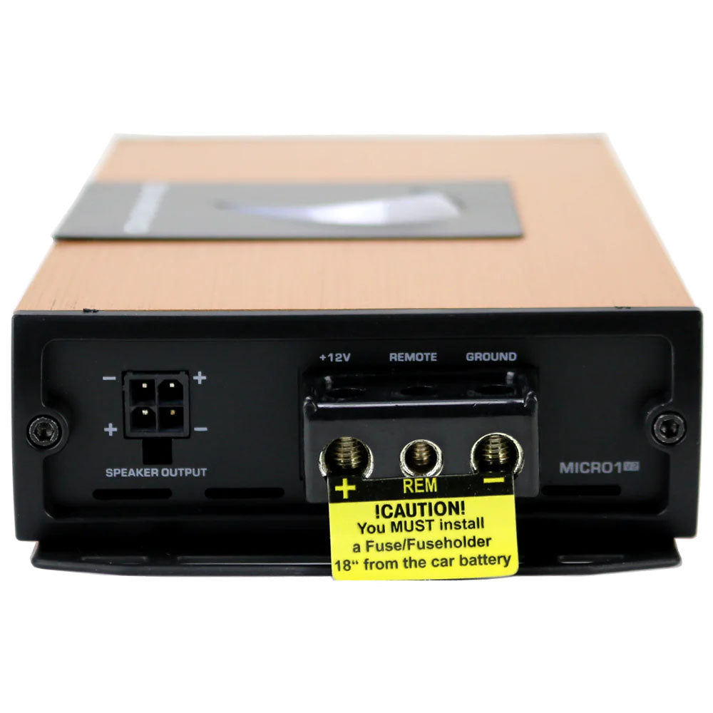 Diamond Audio MICRO1V2 500W RMS Monoblock Micro Full Range Class-D Car Amplifier