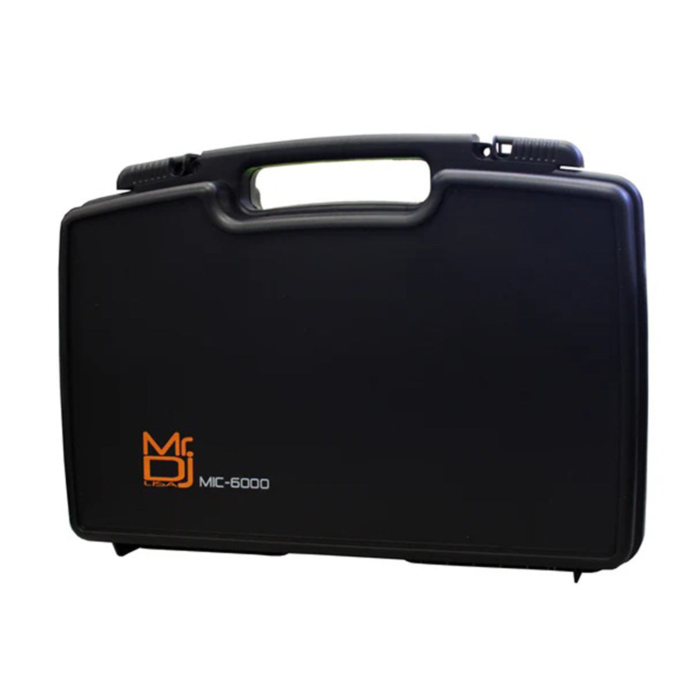MR DJ MICUHF200 Dual UHF Wireless Microphone System Kit with 2 Handheld
