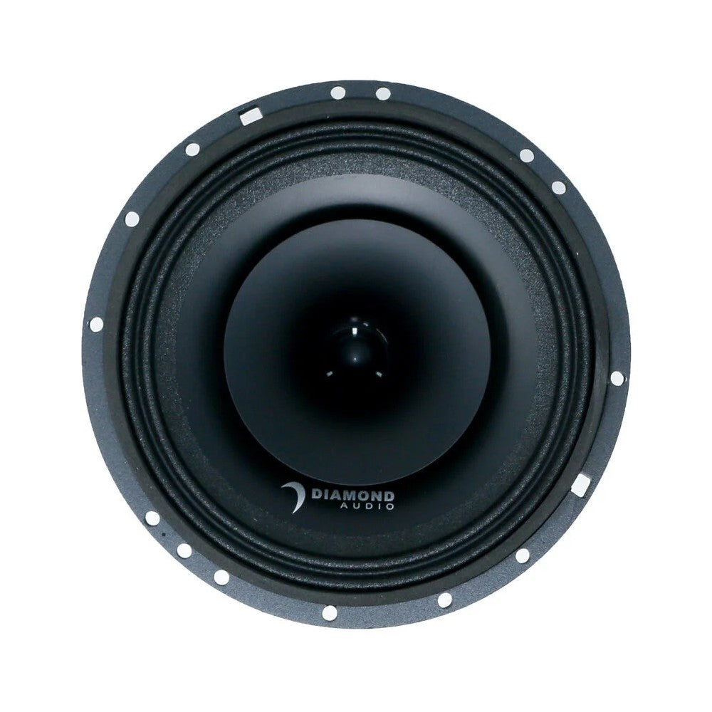 Diamond Audio MP652 500 MAX (250W RMS) Power Handling 6.5” PRO Full-Range Co-Ax Horn Car Speaker