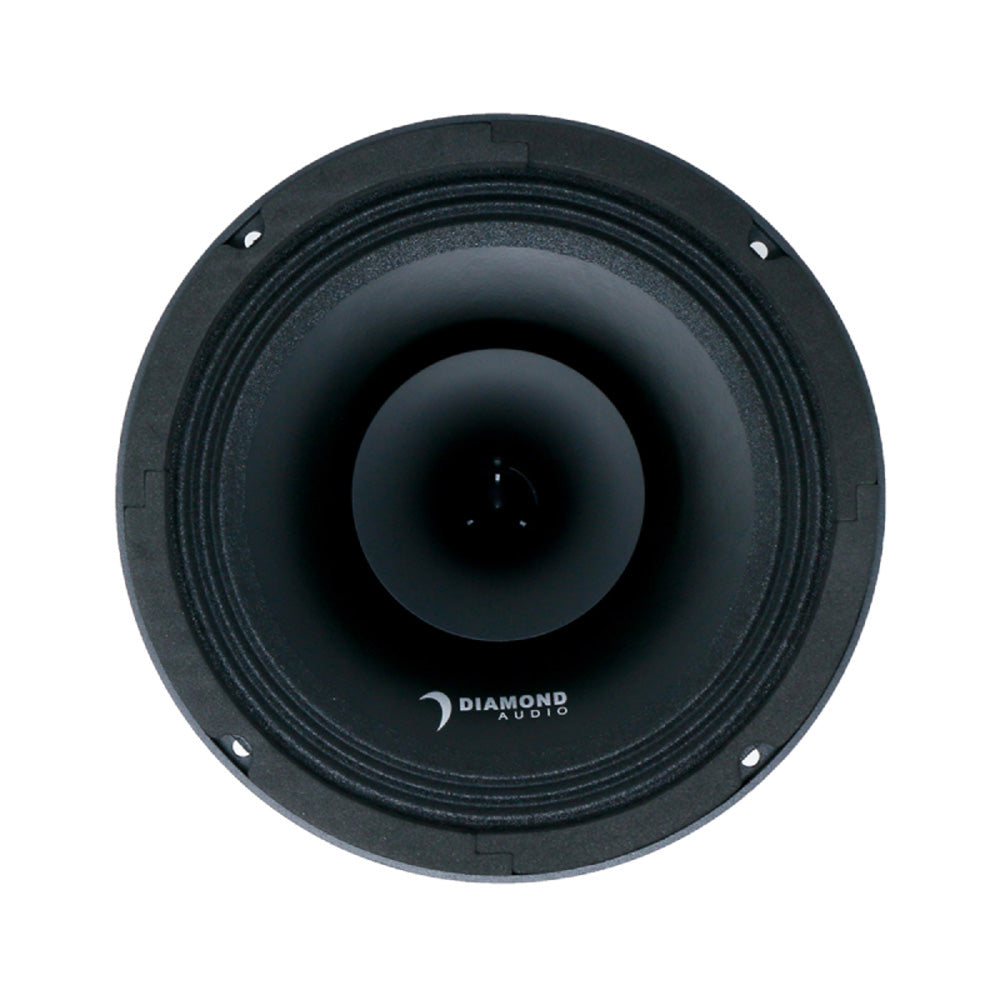 Diamond Audio MP84 MP Series 8" 200W RMS (400W Peak Power Handling) PRO Full-Range Coaxial Horn Speaker