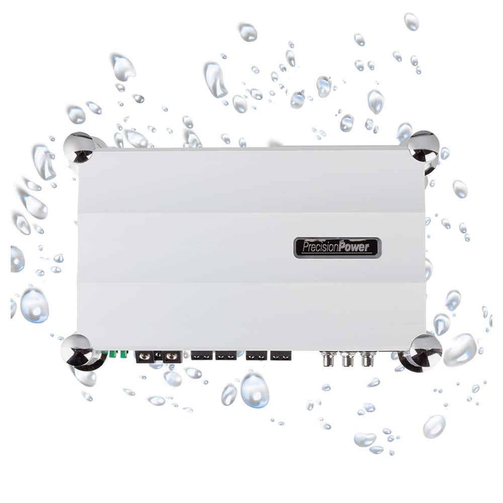 Precision Power MPA700.4D 700W RMS ATOM Series Water-Resistant Class D 4-Channel Amplifier