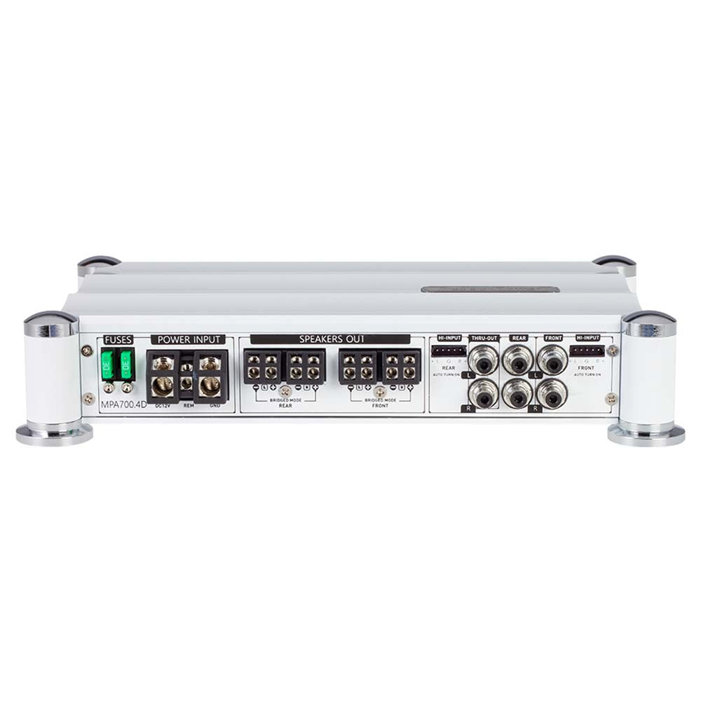 Precision Power MPA700.4D 700W RMS ATOM Series Water-Resistant Class D 4-Channel Amplifier