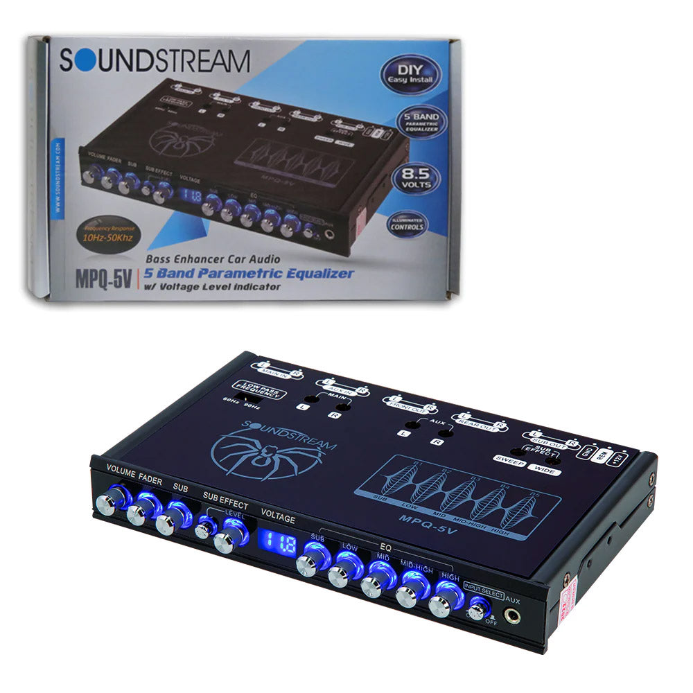 Soundstream MPQ-5V 5-Band Parametric Equalizer