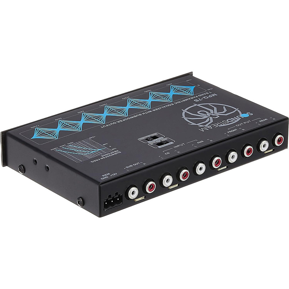 Soundstream MPQ-7B 7-Band Parametric Equalizer with Independent Subwoofer Level Control