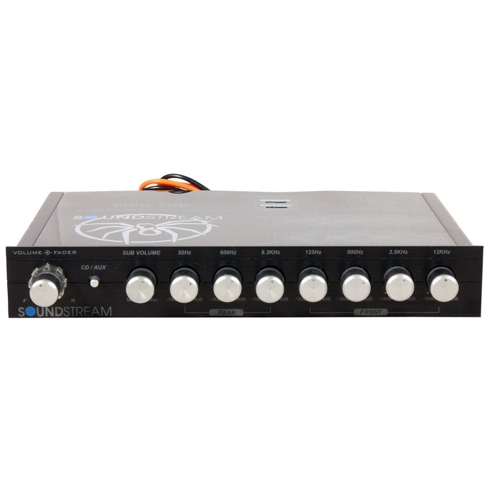 Soundstream MPQ-7B 7-Band Parametric Equalizer with Independent Subwoofer Level Control