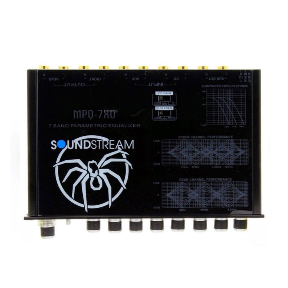 Soundstream MPQ-7XO 7 Band Parametric Equalizer