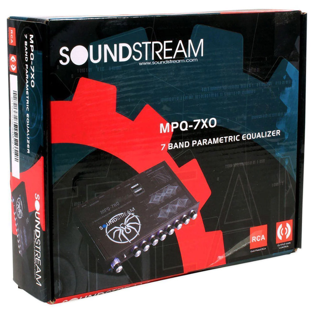 Soundstream MPQ-7XO 7 Band Parametric Equalizer