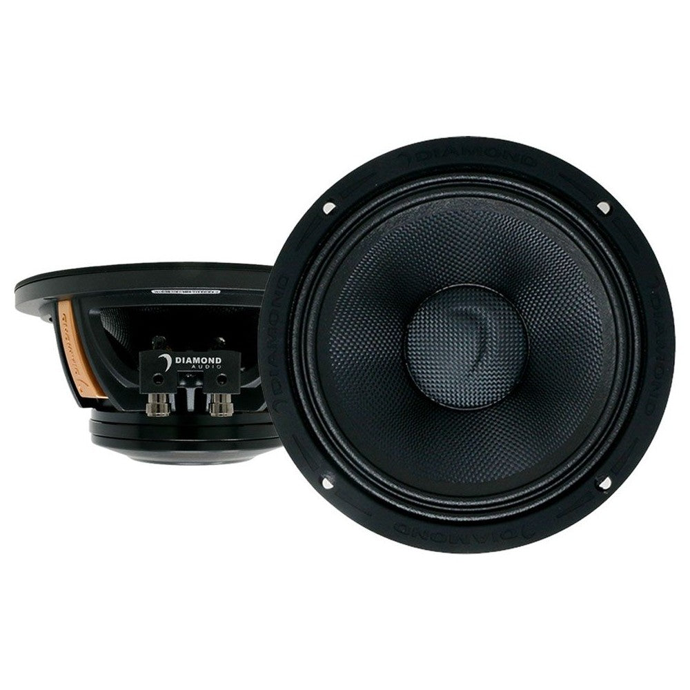 Diamond Audio MS65NEO 300W Peak (150W RMS) 6.5″ MS Series Midrange Coaxial Car Speakers