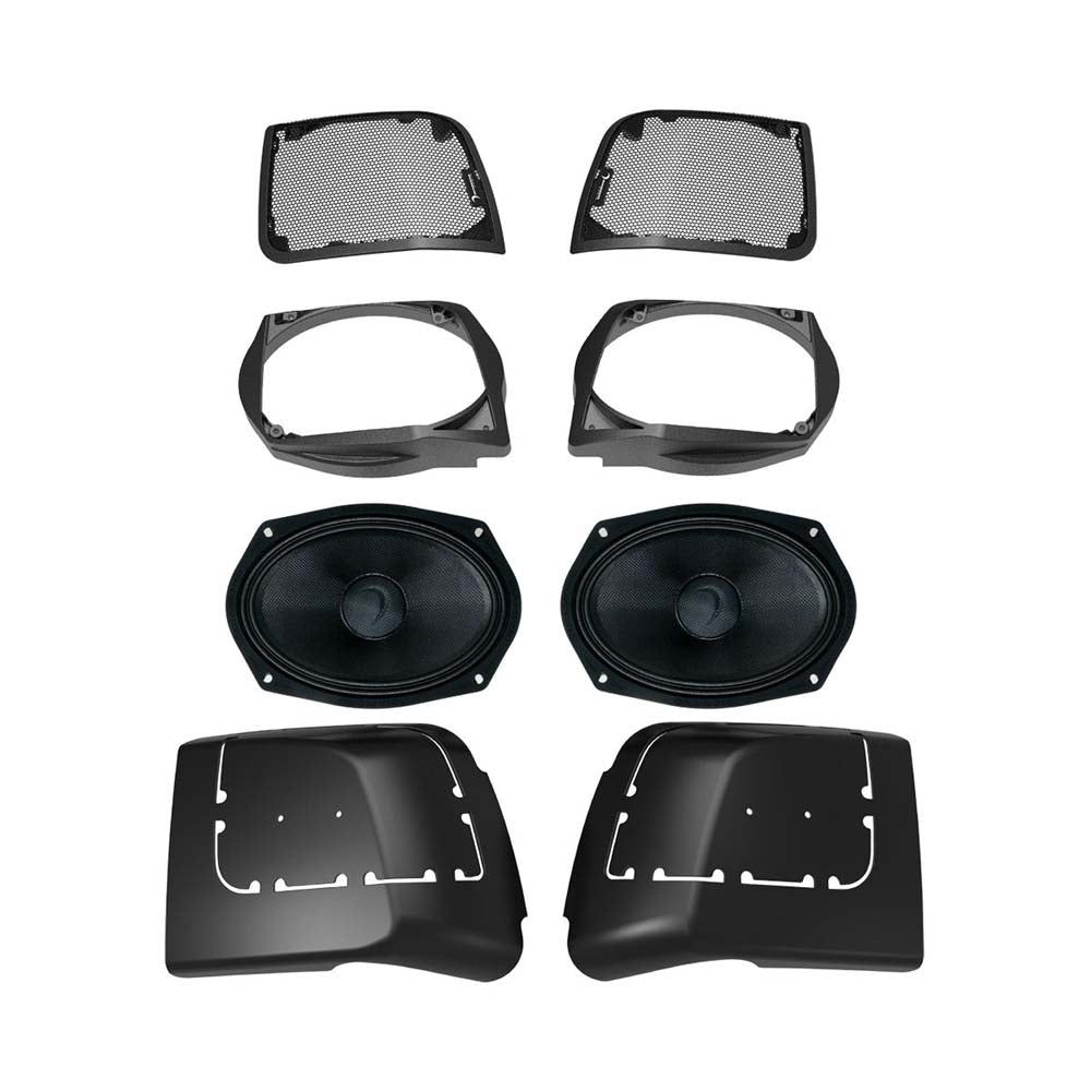 Diamond Audio MS694NEOLK 14+ Harley Davidson Cut in Lid Kit