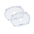 Diamond Audio MS69CXG 6X9" Motorsport Coaxsub grills white, pair