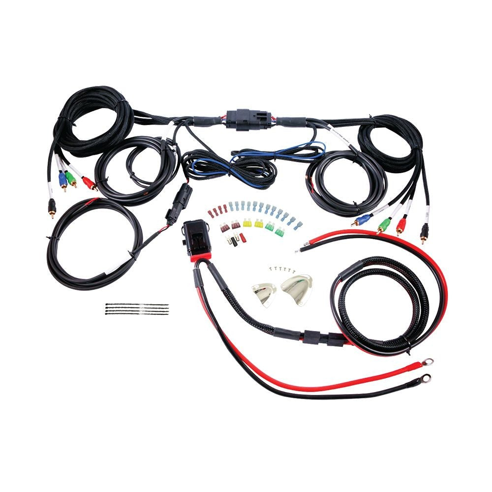 Diamond Audio MSHR4 Harley Davidson Specific 4-Ch Audio Wiring Kit (All Harley Baggers 1998-2019)