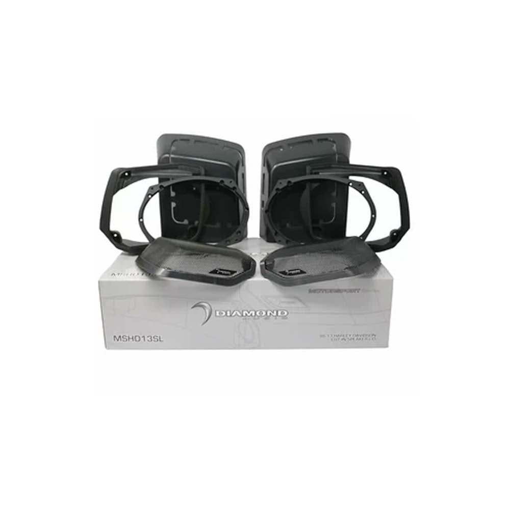 Diamond Audio DA9813RGSP4 (Package Includes MICRO4V2, MP652, DHDRG13, MSMP692LK13, MSPWHR, DHDMCA, '98-'13 ROAD GLIDE)