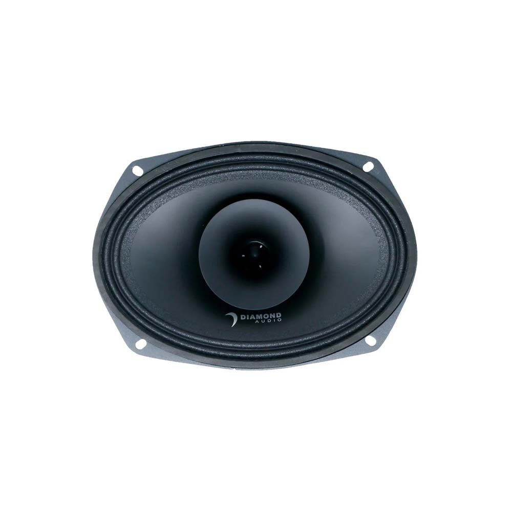 Diamond Audio MSMP694LK (2014-2023 Harley Davidson® Cut In Lid Kit with MP694 (4Ω) Speaker) + MICRO2V2 (MICROV2 Series 2-Channel Full Range Class D Amplifier)