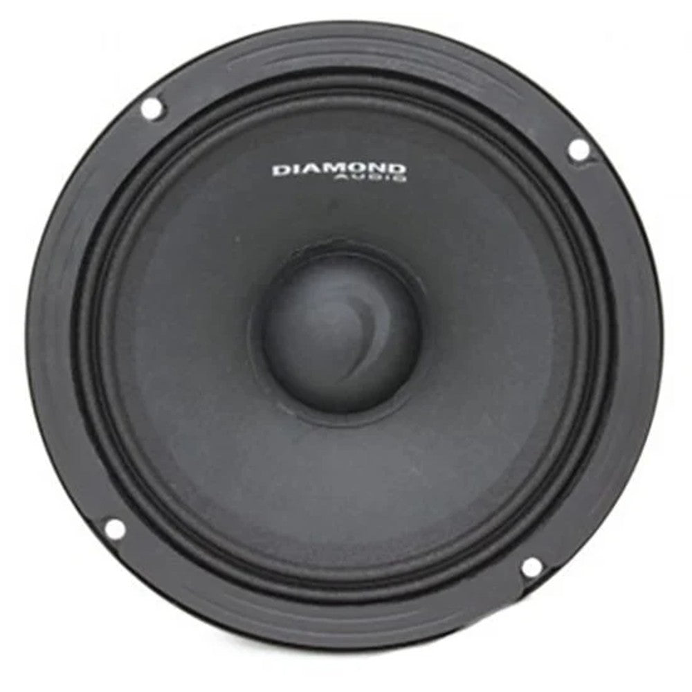 Diamond Audio MSPRO65 400W RMS 6.5" MSPRO Series Midrange Motorcycle Speakers, Pair