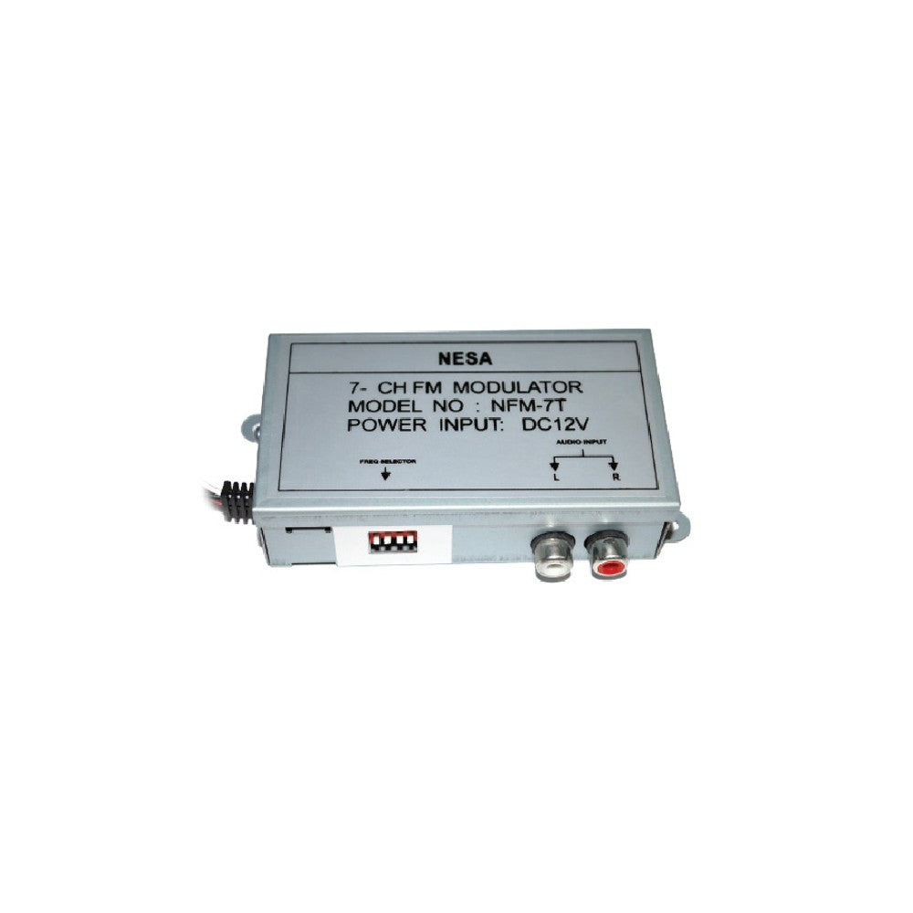 NESA NFM-7T Wireless Digital 7 Ch. FM TransmitterNESA NFM-7T Wireless Digital 7 Ch. FM Transmitter