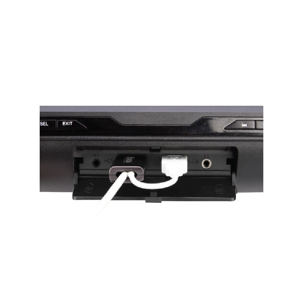 NESA NPM-989DHD 9 Inch Universal Headrest Monitor with Built-In DVD/HDMI/USB/Mobile Hi-Definition Link/1080p Media Player
