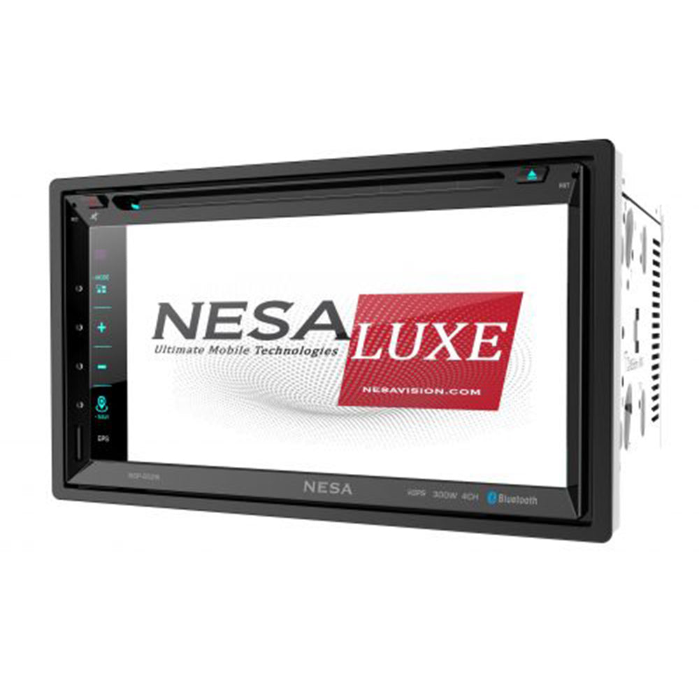 NESA NSP-652N 2-DIN Multimedia Source Unit with iGo Powered GPS Navigation & Android PhoneLink