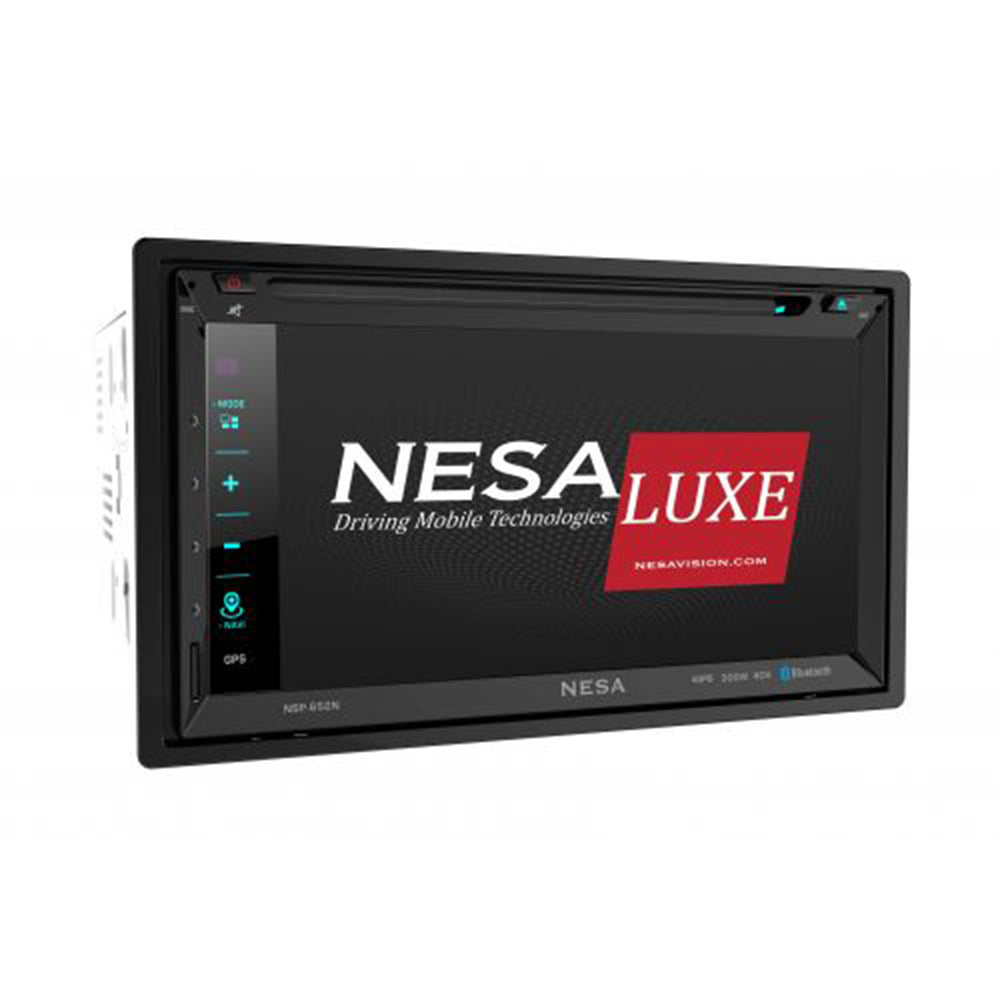 NESA NSP-652N 2-DIN Multimedia Source Unit with iGo Powered GPS Navigation & Android PhoneLink
