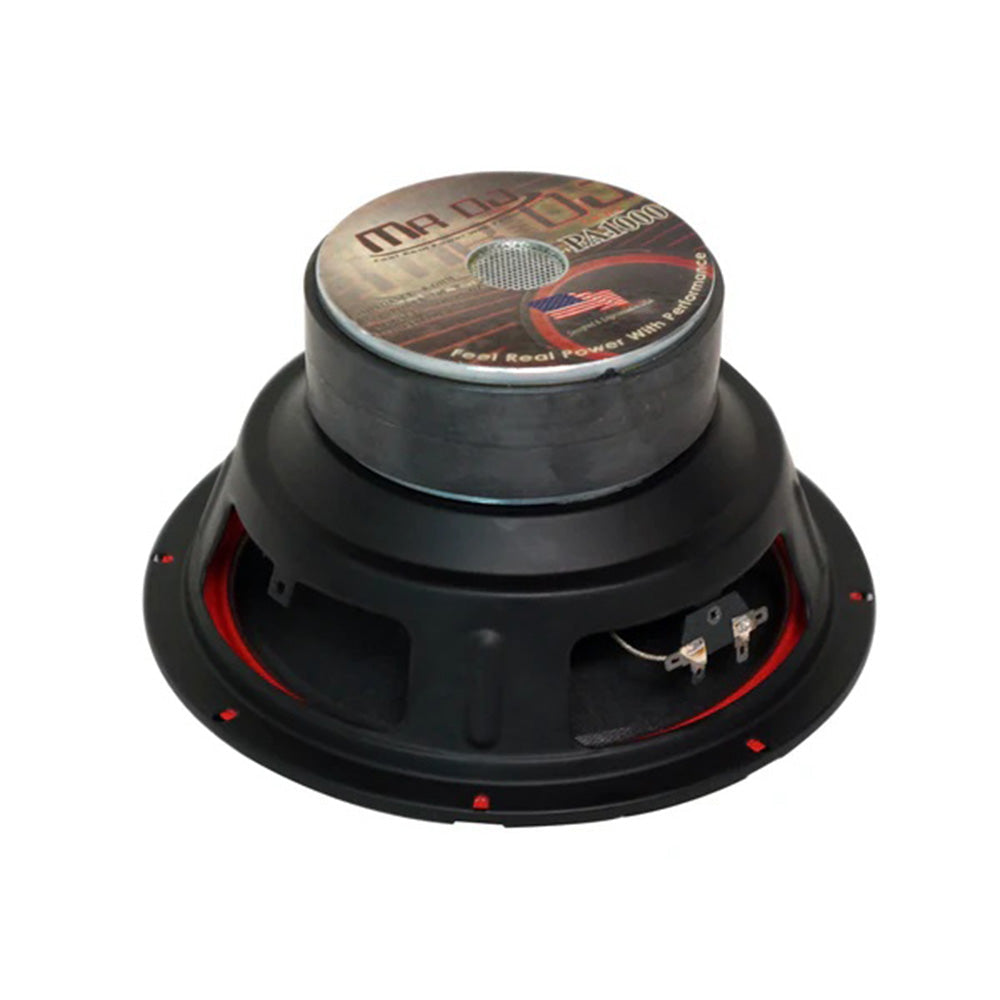 MR DJ PA1000 10 Inch 700W 80 Oz. 8-Ohms Dual Magnet Universal Pro Pa/Dj Raw Woofer Subwoofer