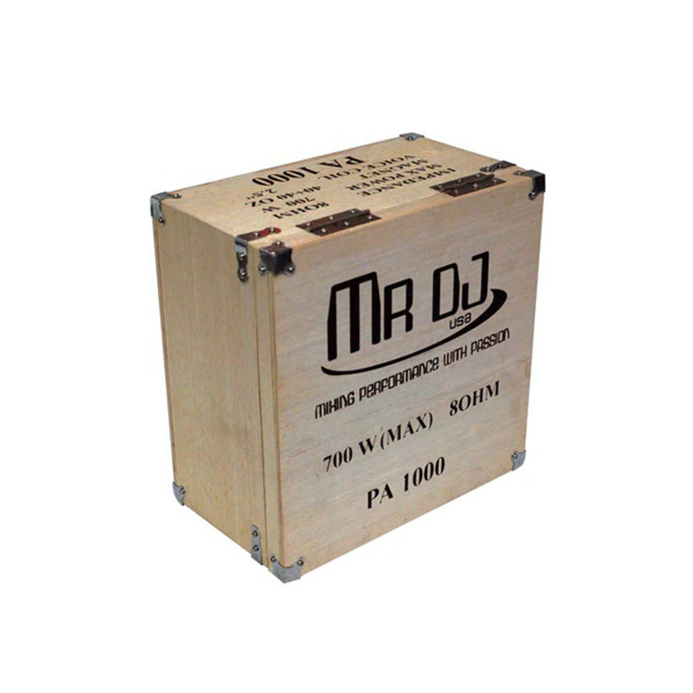 MR DJ PA1000 10 Inch 700W 80 Oz. 8-Ohms Dual Magnet Universal Pro Pa/Dj Raw Woofer Subwoofer