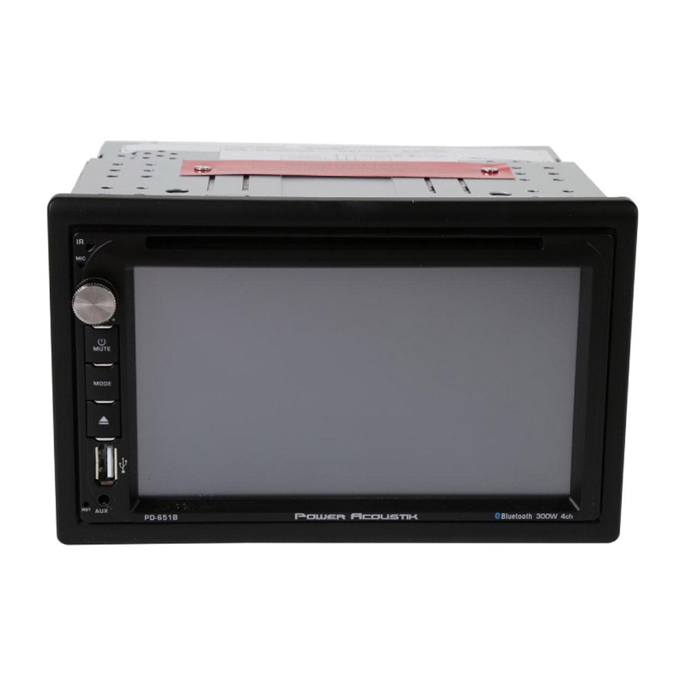 Power Acoustik PD-651B Double DIN InDash Bluetooth Car Receiver