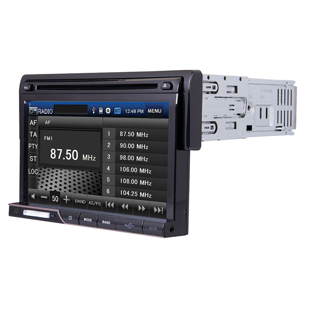 Power Acoustik PD-710B 7 Inch LCD Touchscreen CD/DivX InDash Receivers