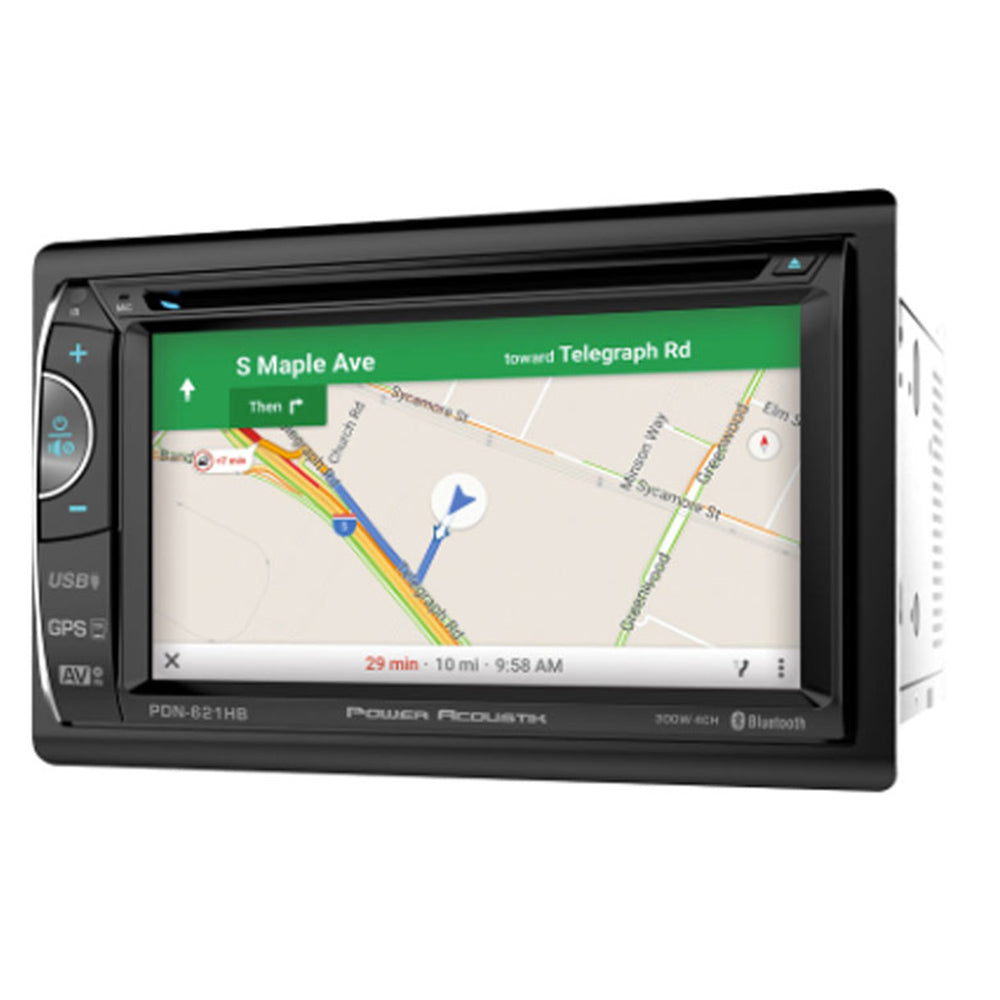 Power Acoustik PDN-621HB Double DIN Bluetooth In-Dash Receiver