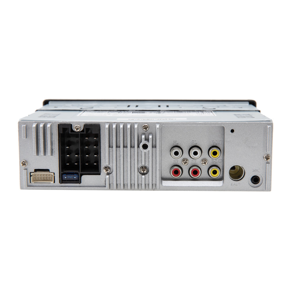 Power Acoustik PML-43HB 4.3 Inch 1-DIN Shallow Mechless Source Unit with USB, SD, BT