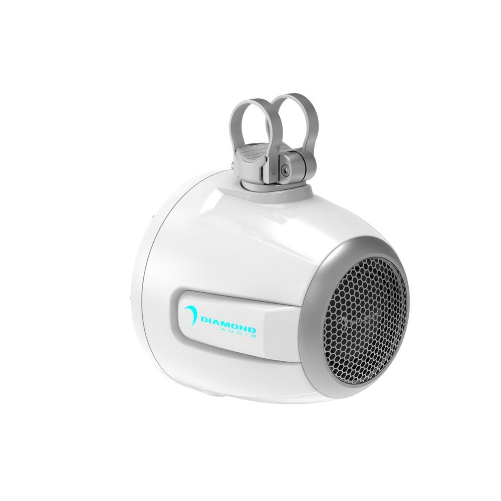 Diamond Audio POD10F4W 10" 2-Way Speaker Tower POD (White)