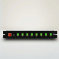 MR DJ PSC400 Rack Mountable 8 Port Power Switcher Surge Protectors On / Off Power Center , Power Supply, Ac 110V/220V Outlet Surge Protector