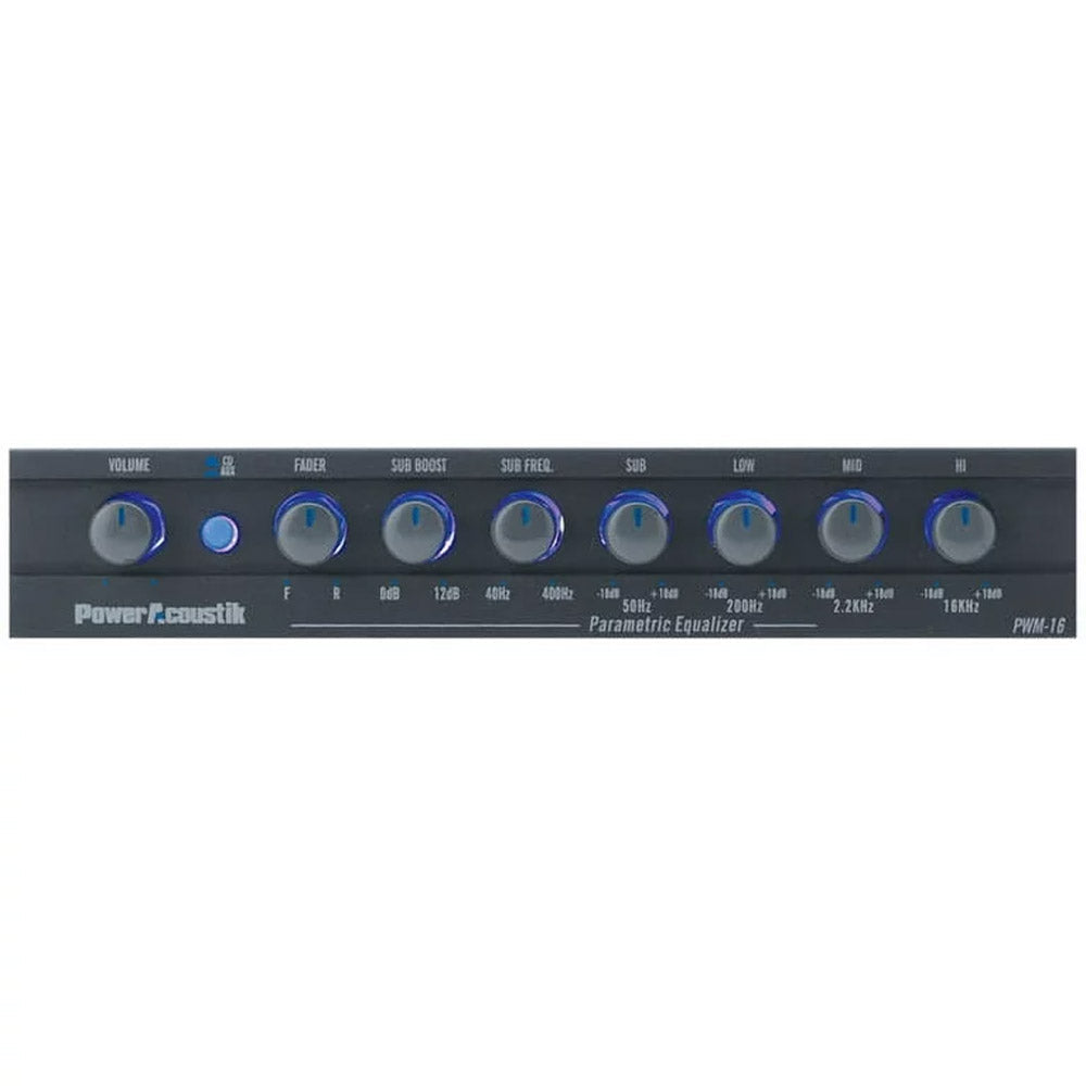 Power Acoustik PWM-16 4-Band Parametric Equalizer