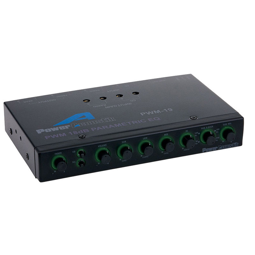 Power Acoustik PWM-19 4-Band Parametric Equalizer