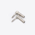 MR DJ QAM2 2 Pcs 1/4 Inch Angle Male Plug