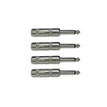 MR DJ QMH4 4 Pcs 1/4 Inch Male Plug