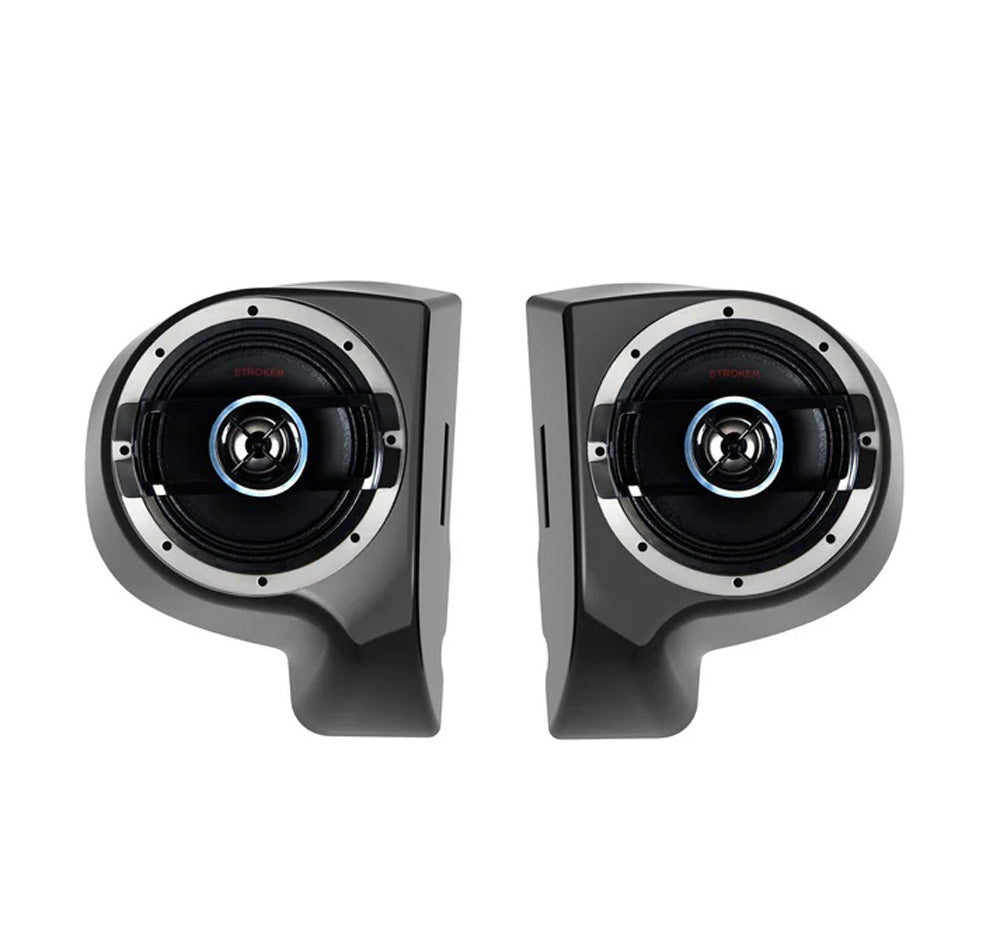 Cerwin Vega RPMPODSM65 800W Peak (150W RMS) 6.5 Inch RPM Stroker Series Speaker Kick Pods for Harley-Davidson Motorcycles