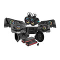 Cerwin Vega RPMRZRKD43 4DR KIT Complete Audio Upgrade Kit for 2014+ RZR© 2DR / 4DR, Includes a Digital Media Receiver, Two Amplifiers, 6 Speakers and 10” Subwoofer