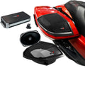 Cerwin Vega RPMST694LK24 (2024+ Harley Davidson® Cut-In Lid Kit with Stroker ST69CX (4Ω) Speakers) + B52 (Stealth Bomber 2-Channel Class-D Full Range Amplifier)