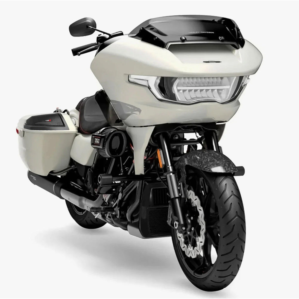 Cerwin Vega RPMST694LK24 (2024+ Harley Davidson® Cut-In Lid Kit with Stroker ST69CX (4Ω) Speakers) + B52 (Stealth Bomber 2-Channel Class-D Full Range Amplifier)