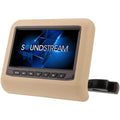 Soundstream SHAD-9H Single 9 Inch LCD Screen Headrest Monitor, Built-In DVD Player, Works With Active Headrest Systems