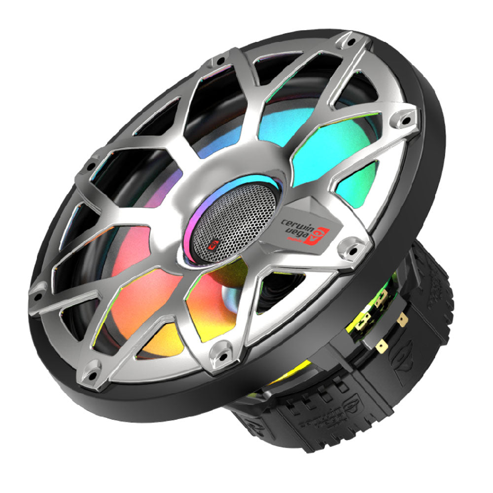 Cerwin Vega SM10F4 SM Series 10” 2-Way Coaxial Speaker with LED Lights Titanium Dome Tweeter