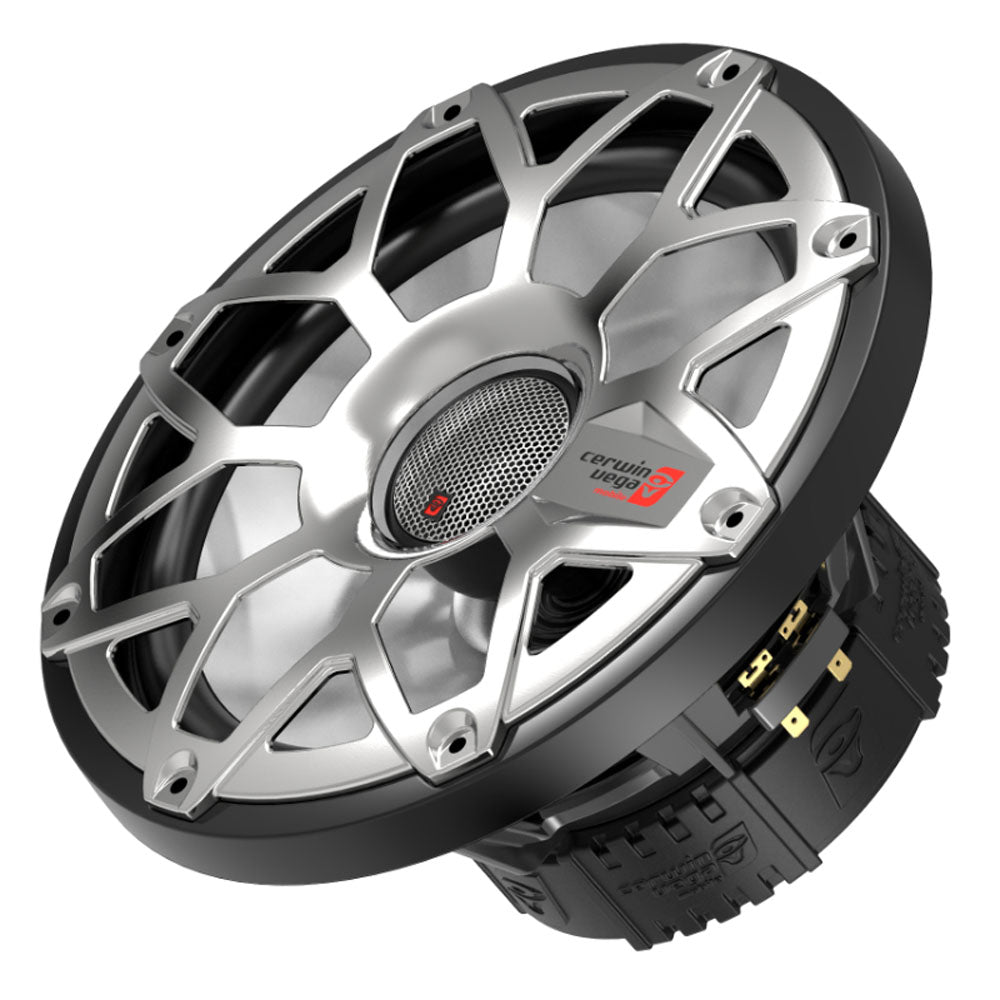 Cerwin Vega SM10F4 SM Series 10” 2-Way Coaxial Speaker with LED Lights Titanium Dome Tweeter