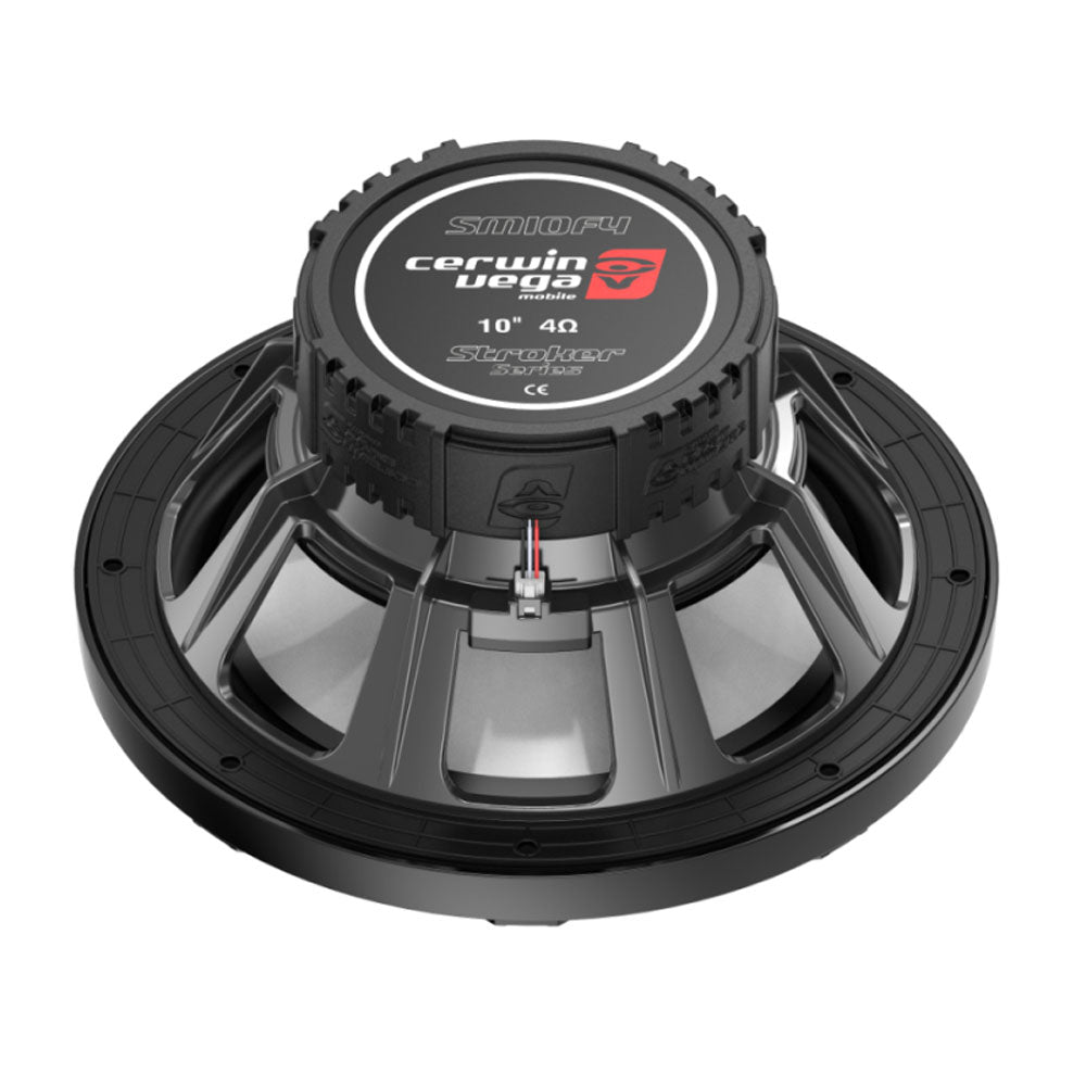 Cerwin Vega SM10F4 SM Series 10” 2-Way Coaxial Speaker with LED Lights Titanium Dome Tweeter